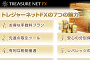 大証FXは、トレジャーネットFX
